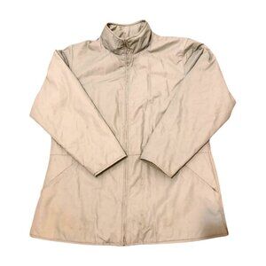 L.L Bean jacket and coats women's Size Large Color beige long Sleeve